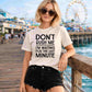 Don't Rush Me T-Shirt — "I'm Waiting for the Last Minute" Funny Procrastination Tee