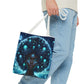 Sea Goddess Celestial Anime Tote Bag